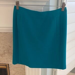 Banana Republic Teal Blue Mini Skirt